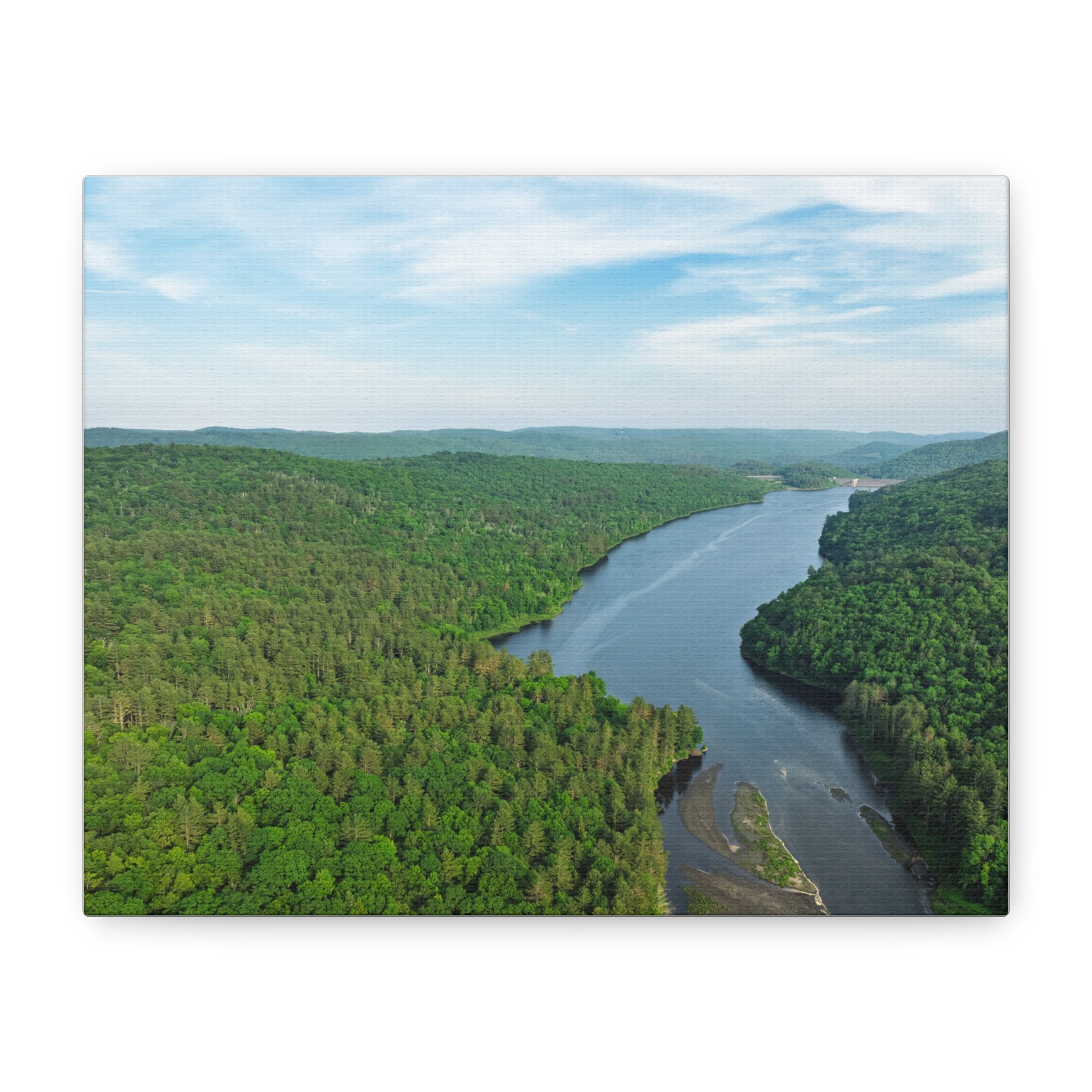 Littleville Dam - Huntington, MA - Canvas