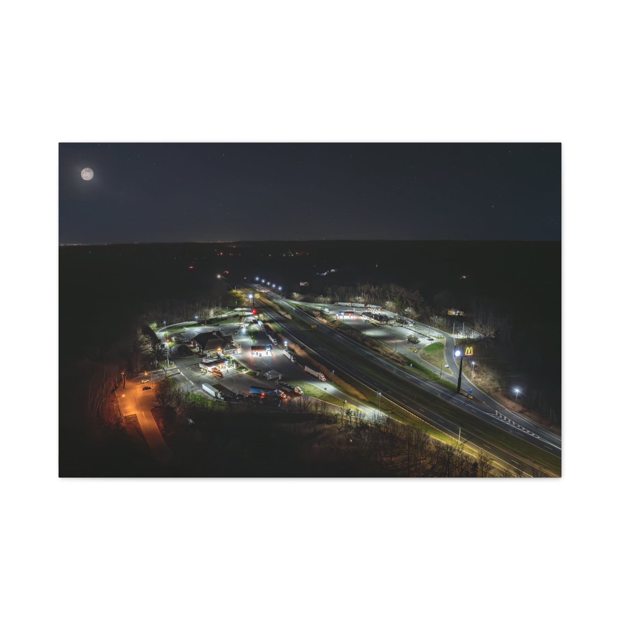 Blandford I-90 Rest Stop - Blandford, MA - Canvas