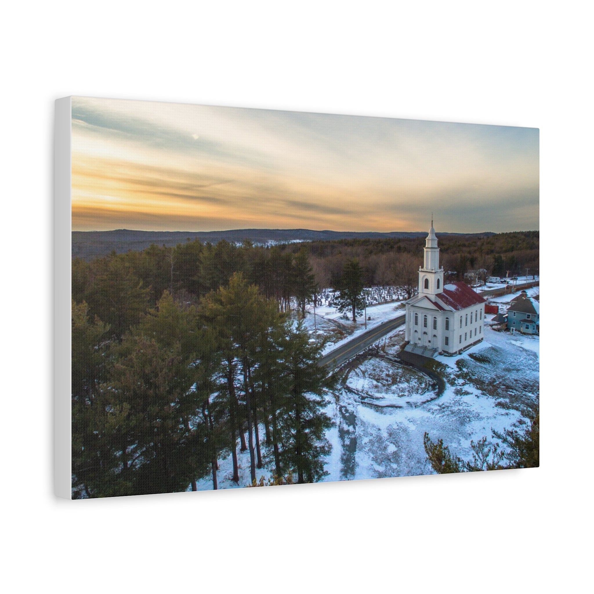 The White Church - Blandford - Canvas