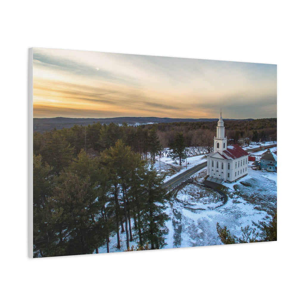 The White Church - Blandford - Canvas