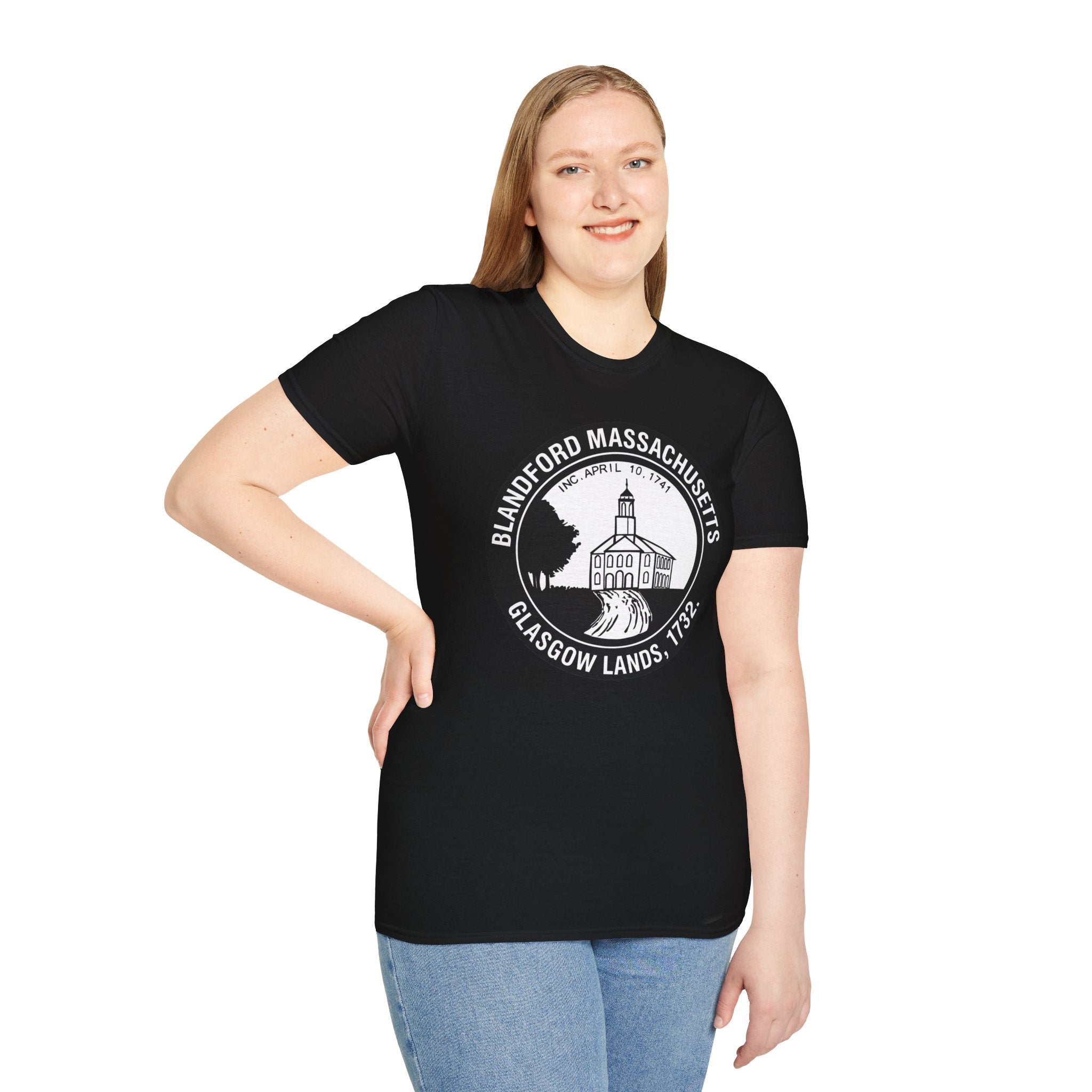 Blandford Massachusetts Town Seal T-Shirt