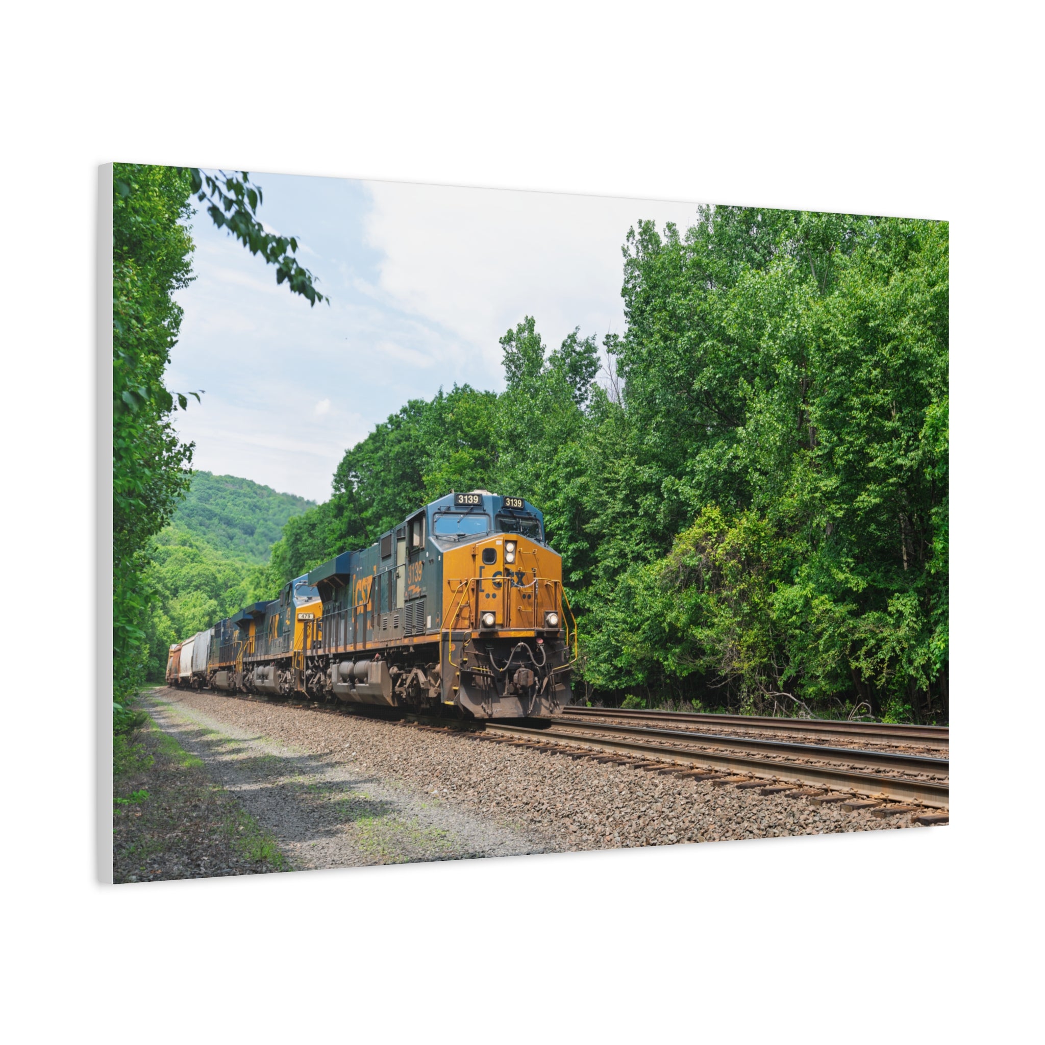 CSX #3139 - Chester, MA - Canvas