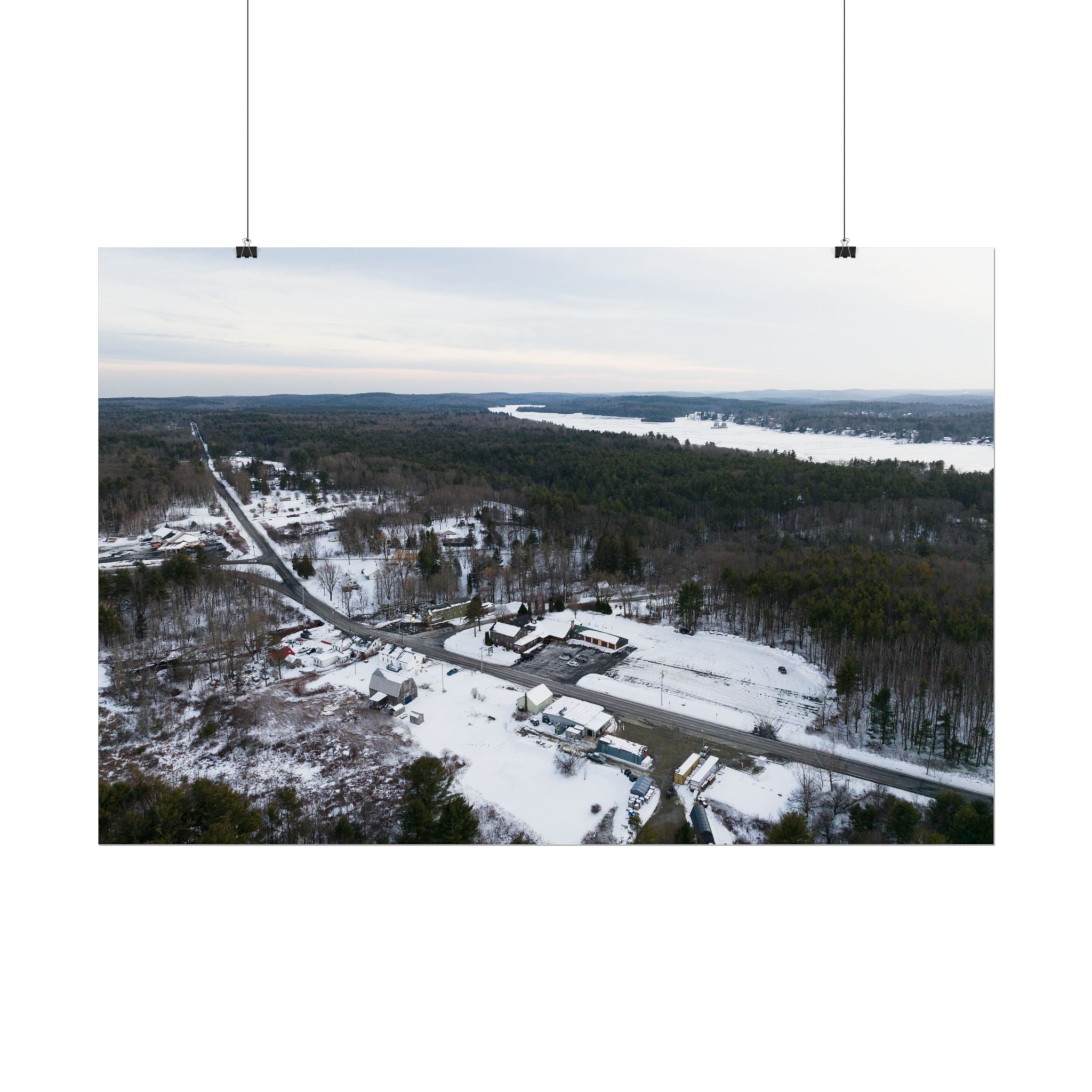 East Otis MA - Rolled Poster