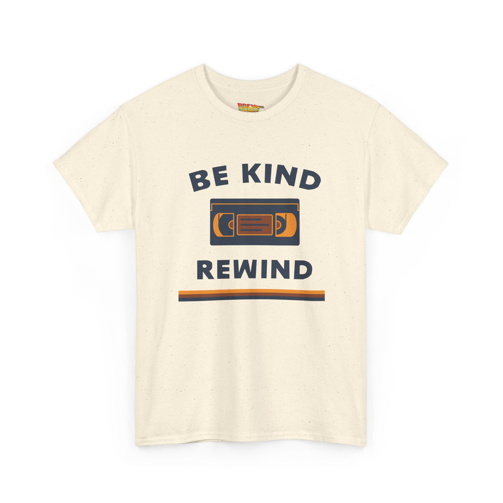 Be Kind Rewind Video Cassette Tape VHS Tee | Retro VHS Cassette Graphic Shirt