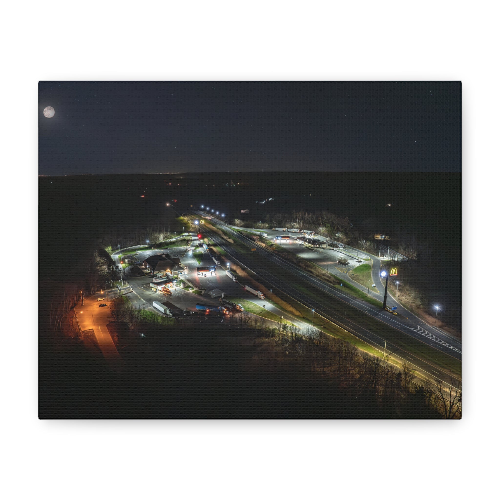 Blandford I-90 Rest Stop - Blandford, MA - Canvas