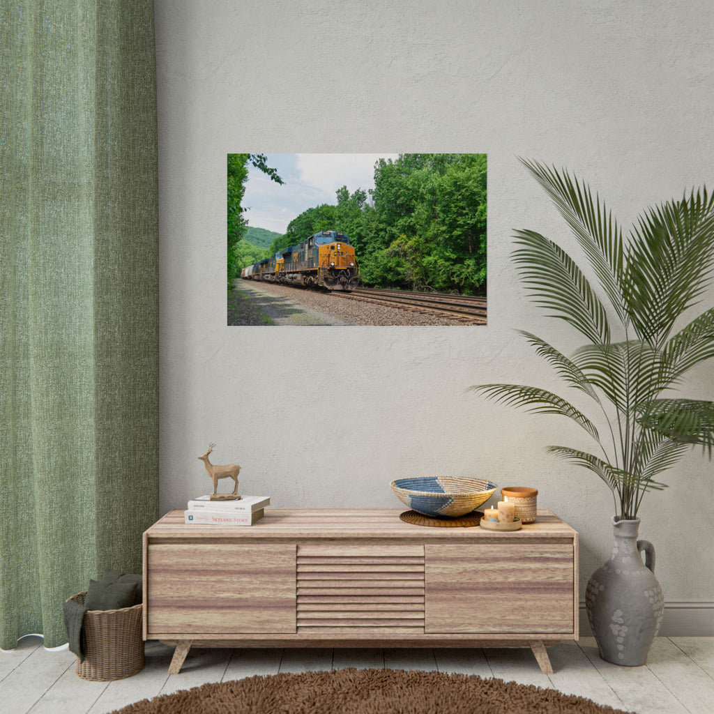 CSX #3139 - Chester, MA - Rolled Poster