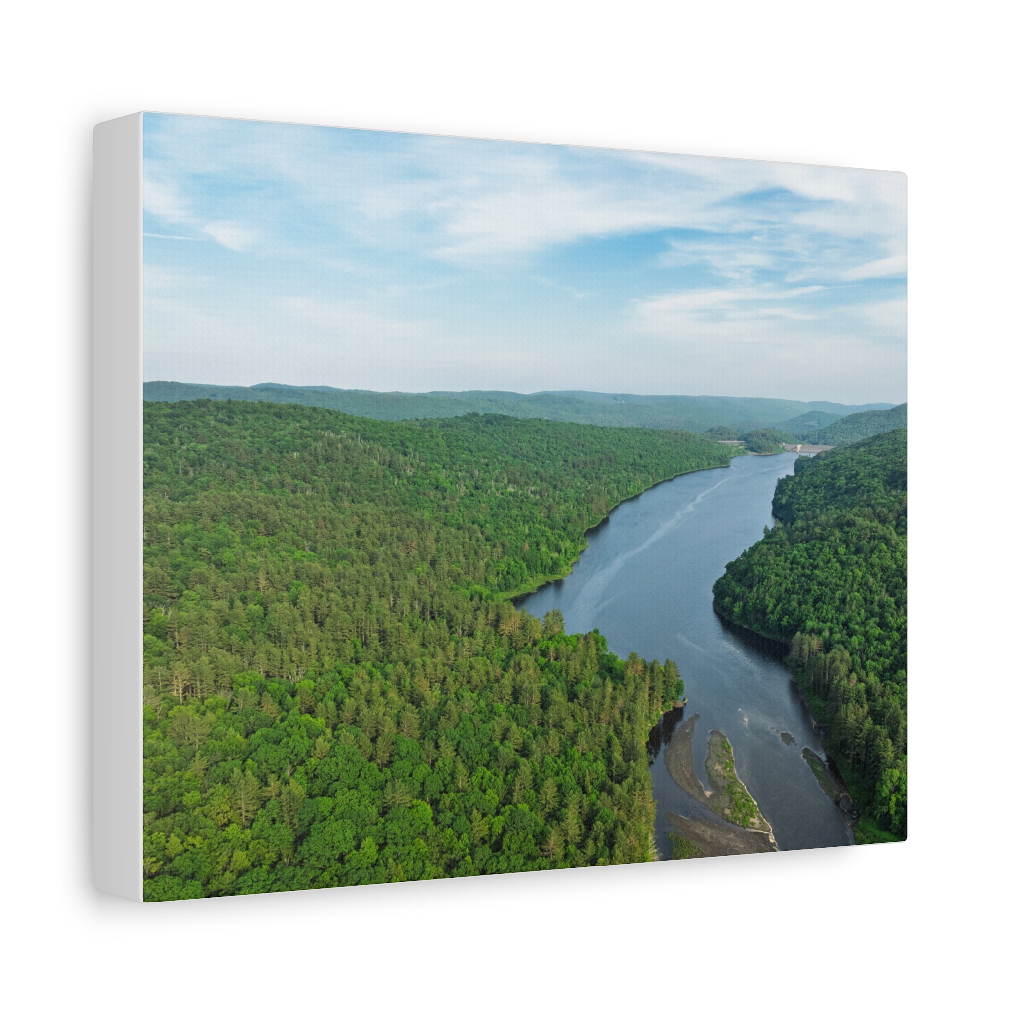 Littleville Dam - Huntington, MA - Canvas