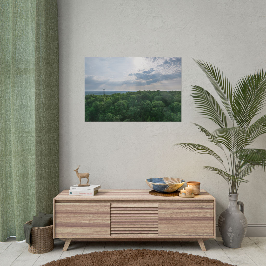 Firetower - Chester, MA - Rolled Poster