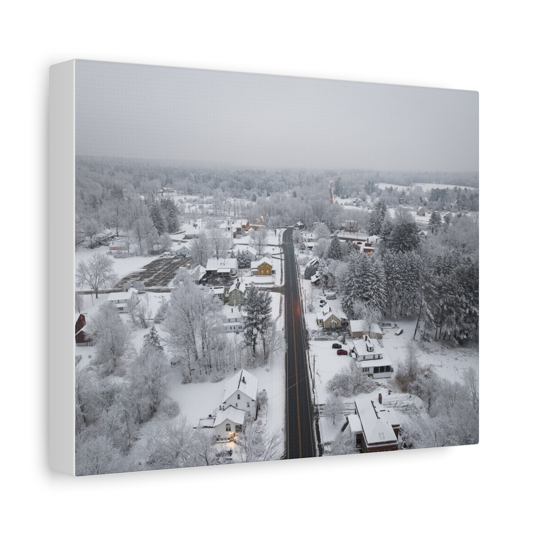 Winter - Southampton, MA - Route 10 - Canvas