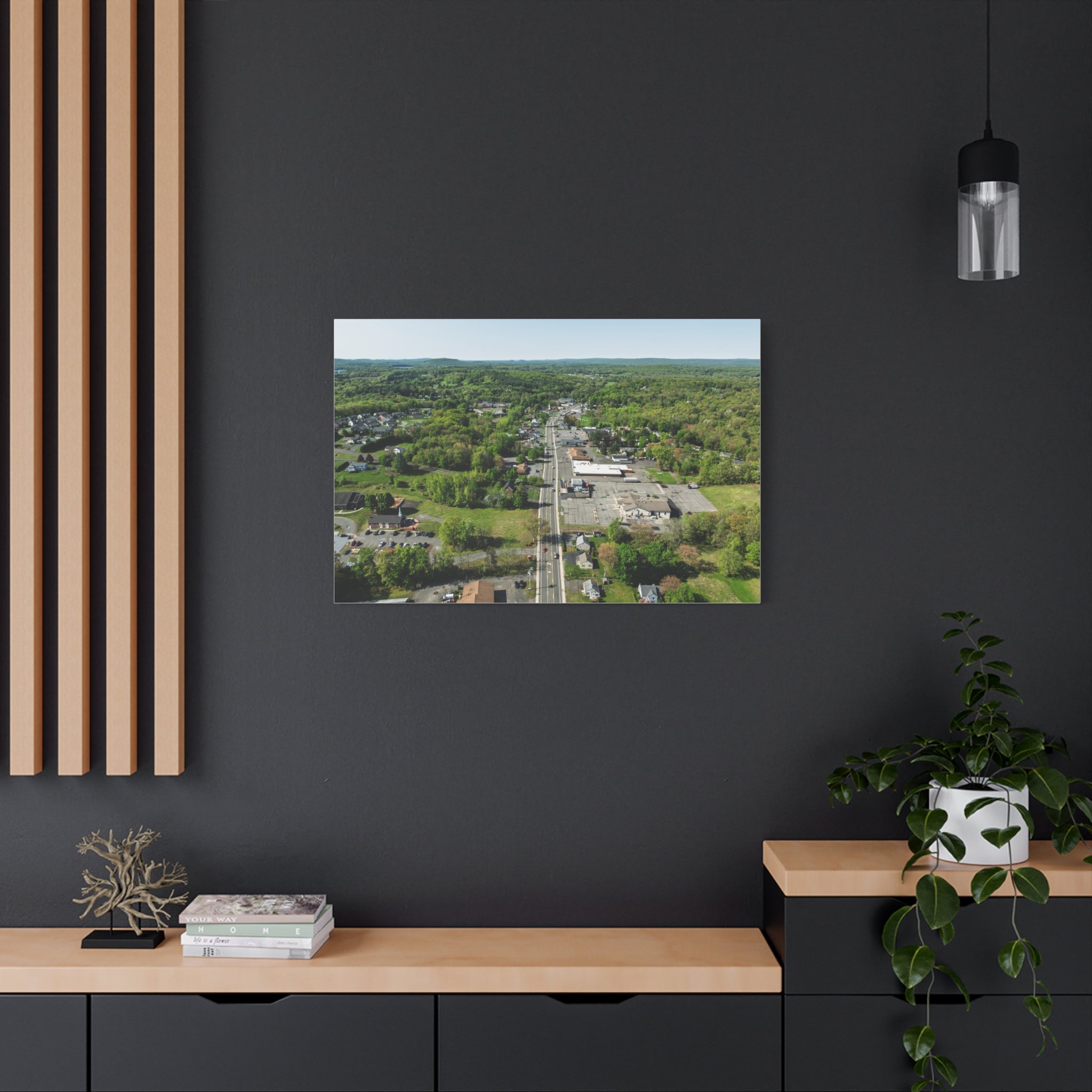College Highway/Route 202 - Southwick, MA - Canvas