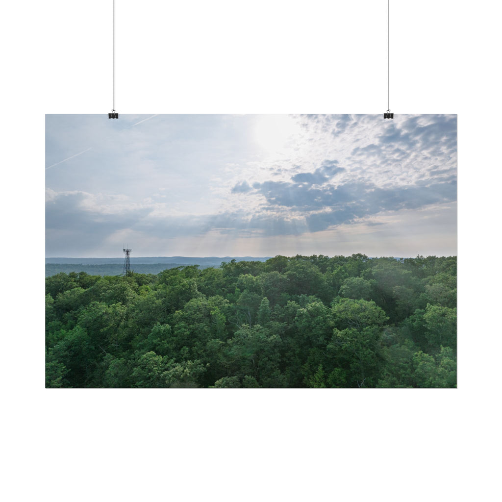 Firetower - Chester, MA - Rolled Poster