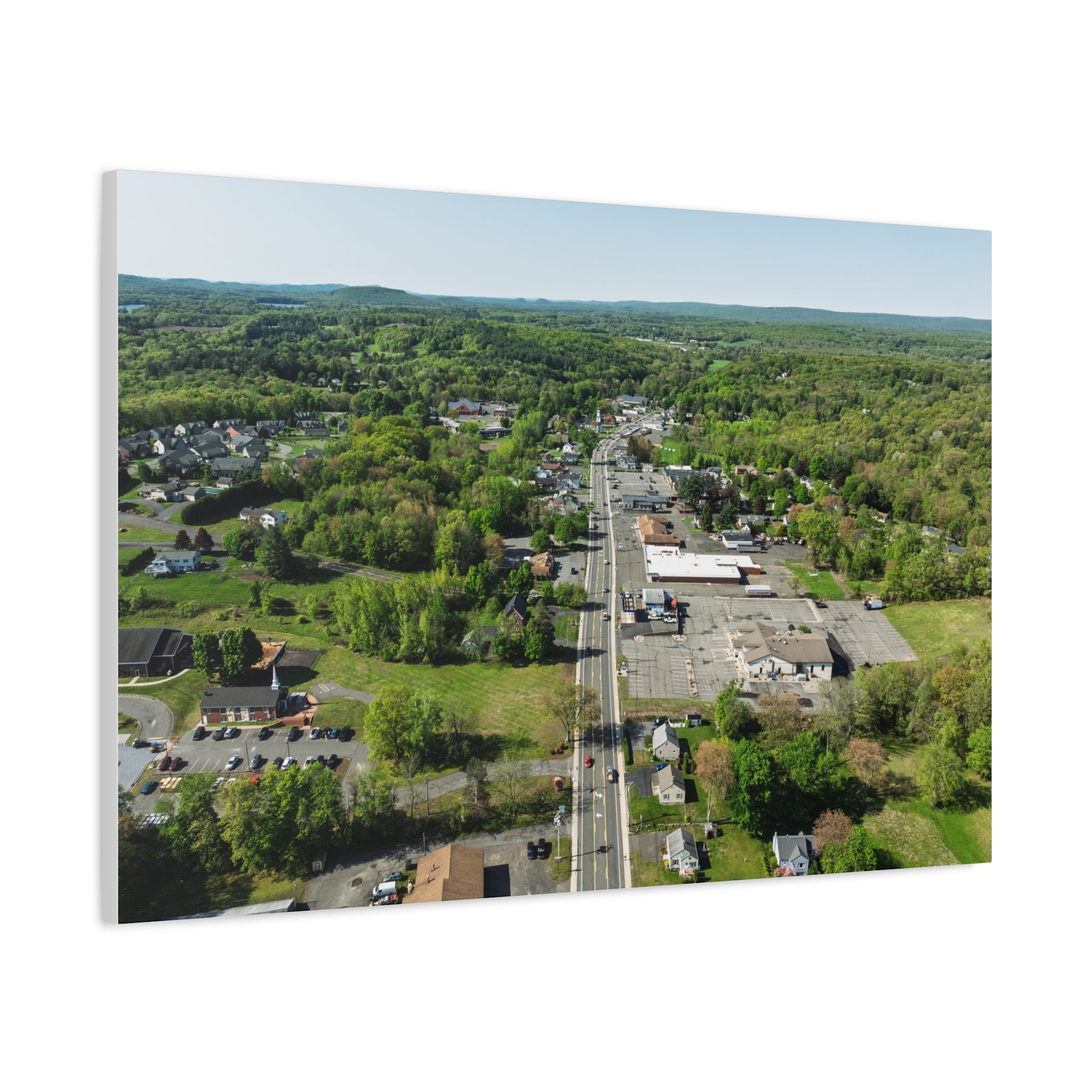 College Highway/Route 202 - Southwick, MA - Canvas