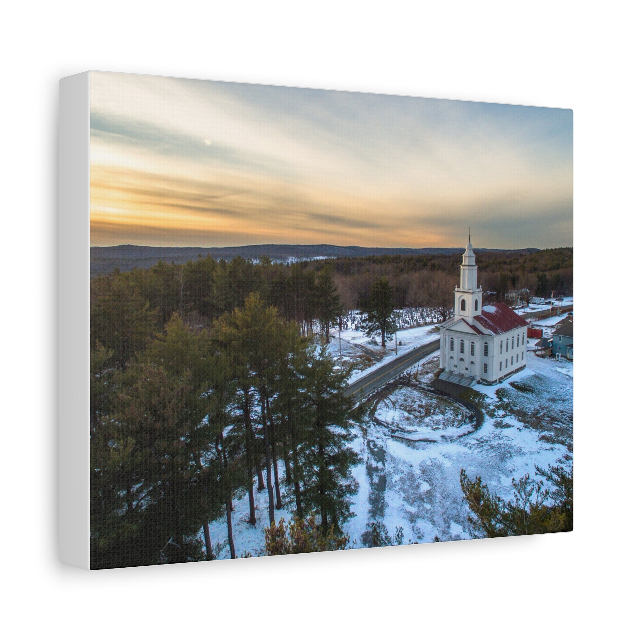 The White Church - Blandford - Canvas