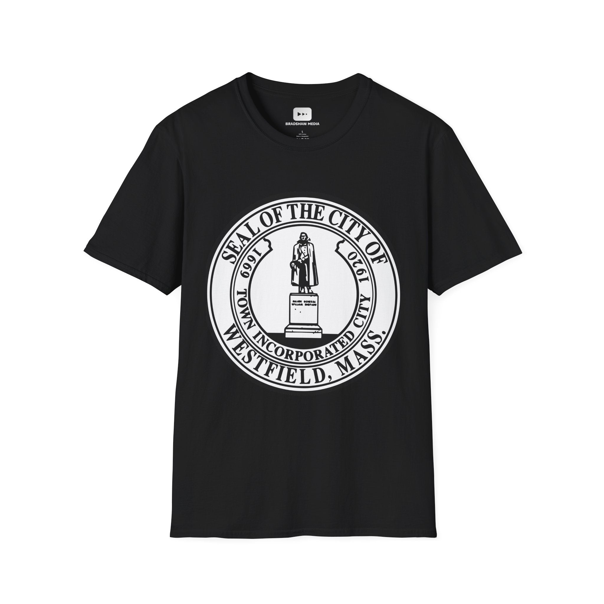 Westfield Massachusetts City Seal T-Shirt