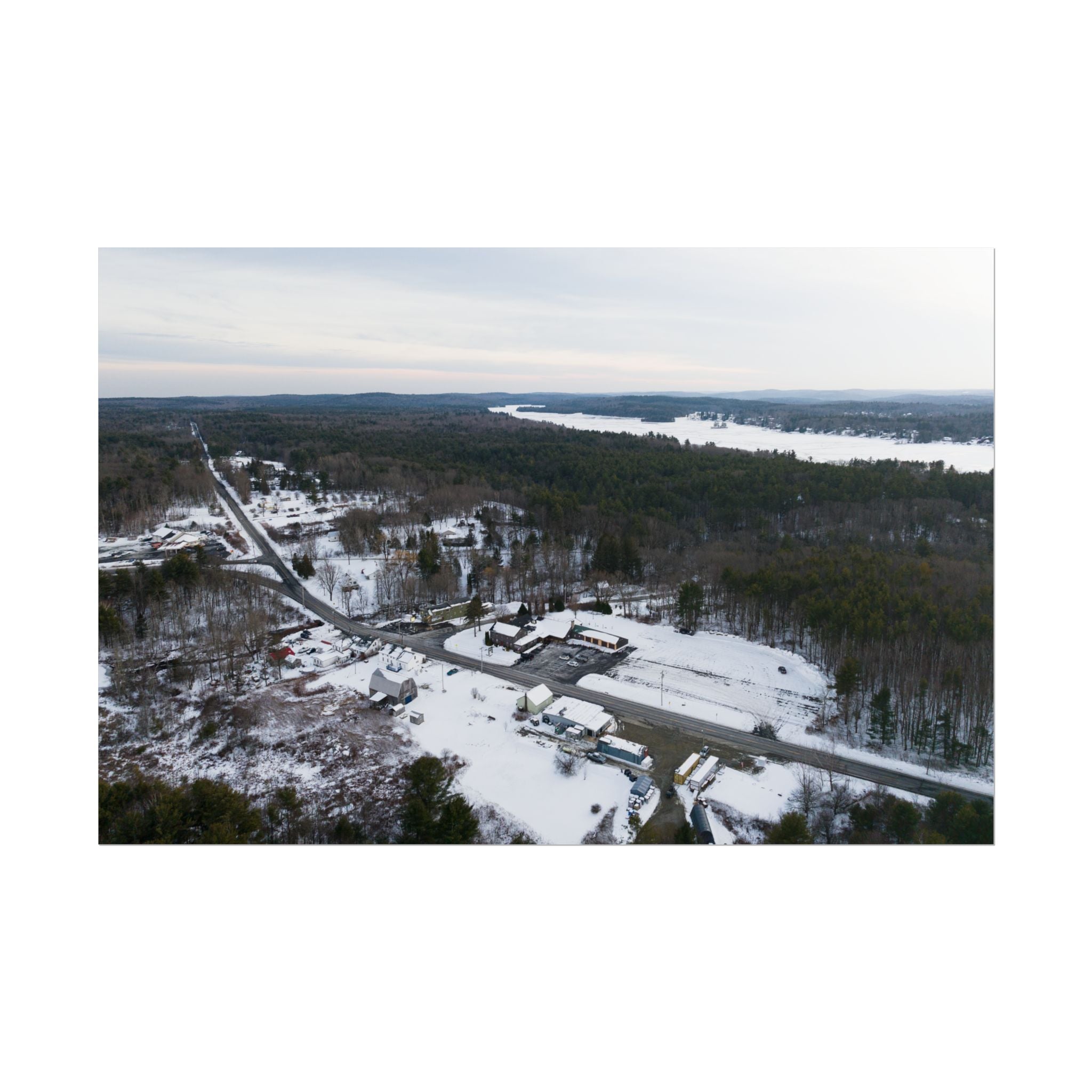 East Otis MA - Rolled Poster