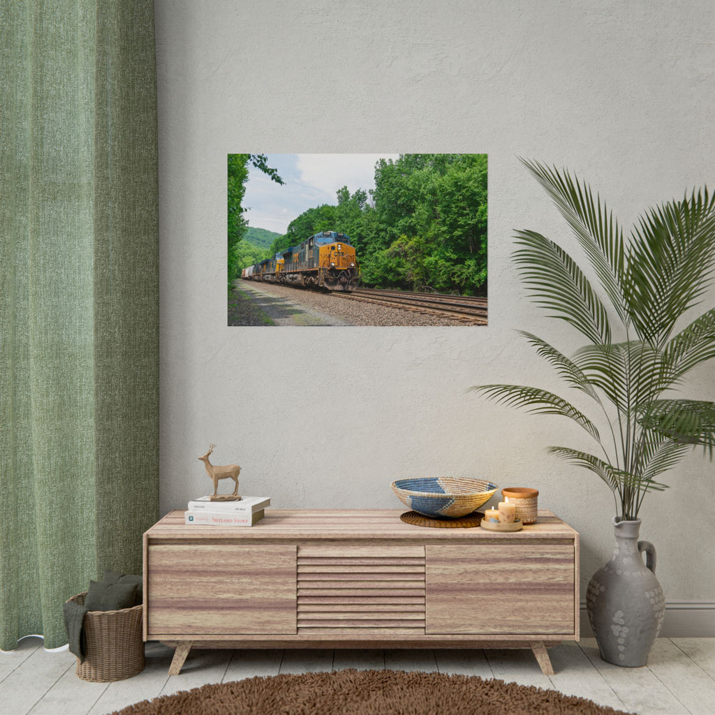 CSX #3139 - Chester, MA - Rolled Poster