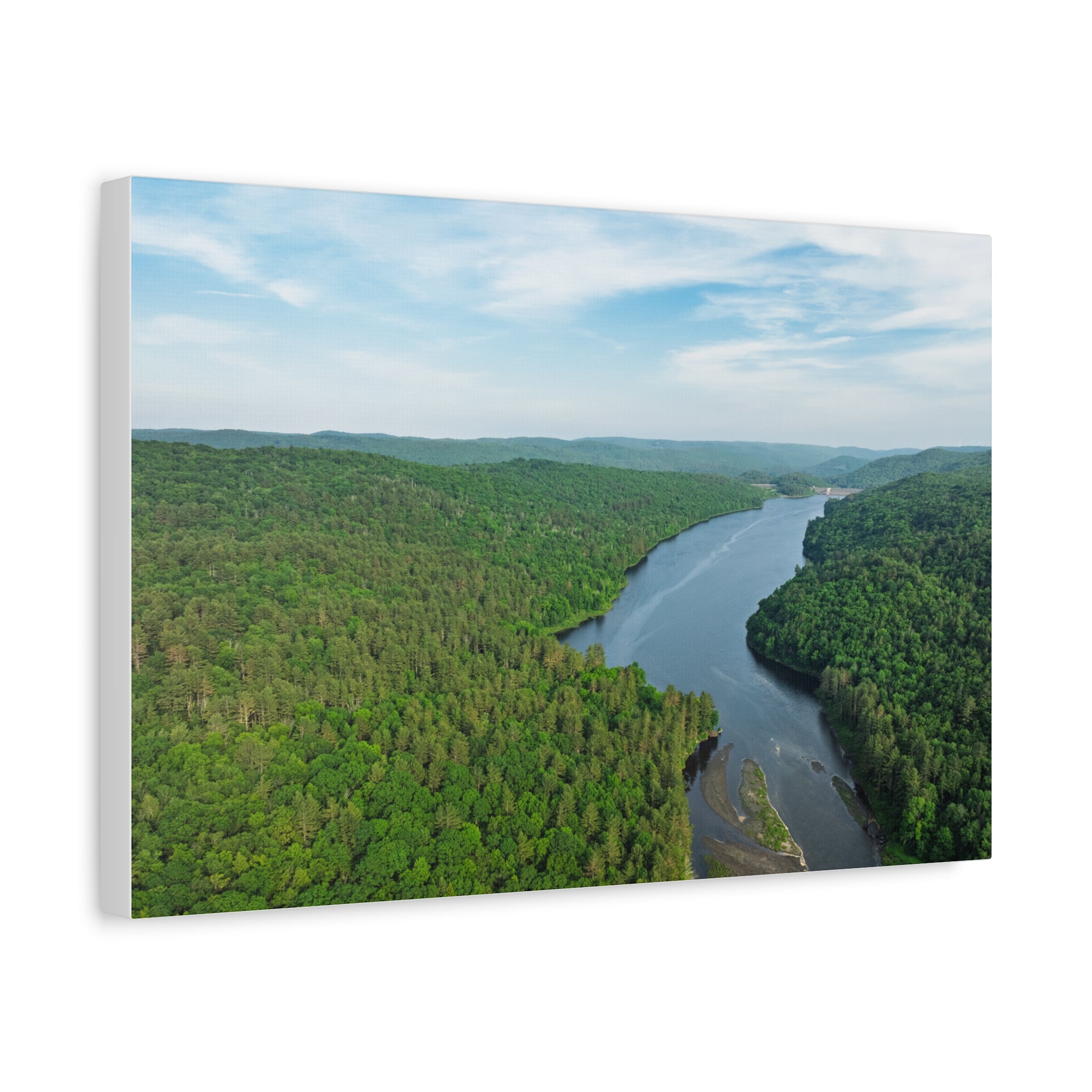 Littleville Dam - Huntington, MA - Canvas