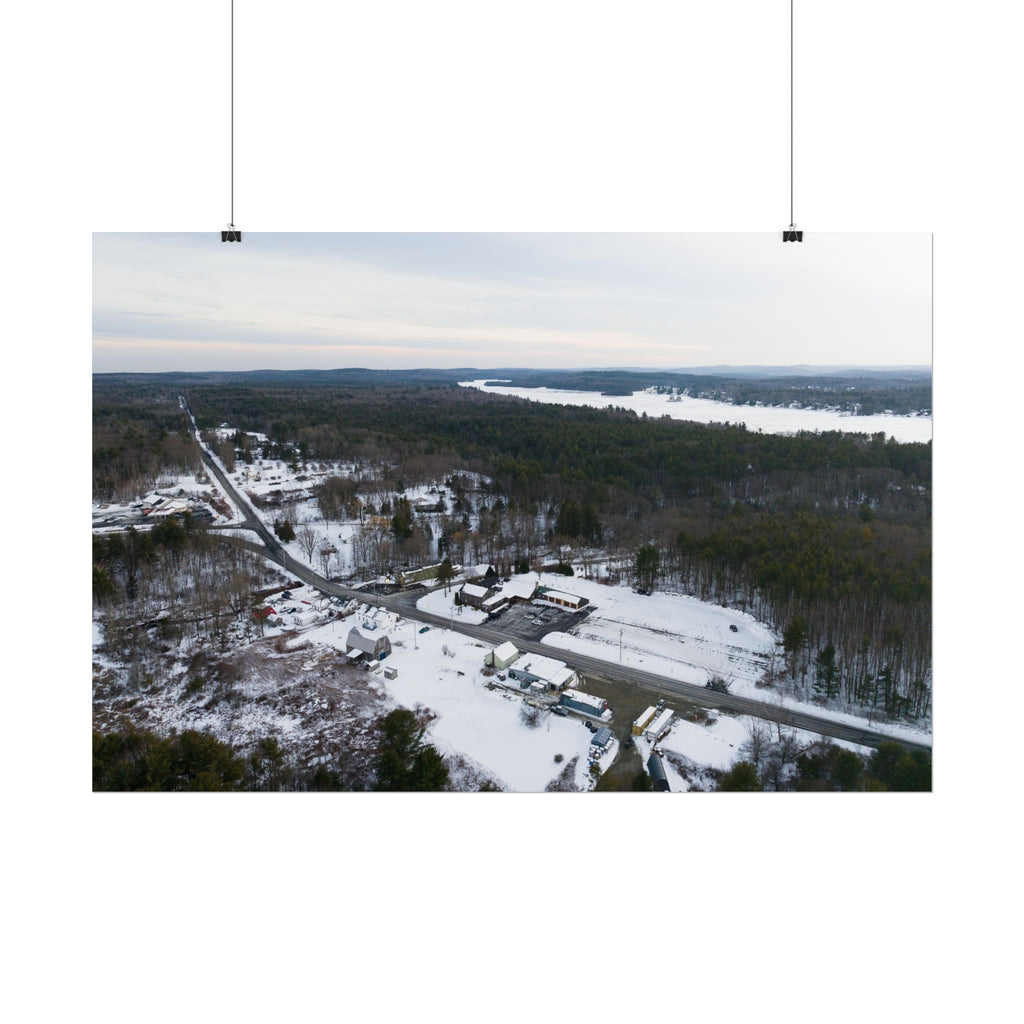 East Otis MA - Rolled Poster