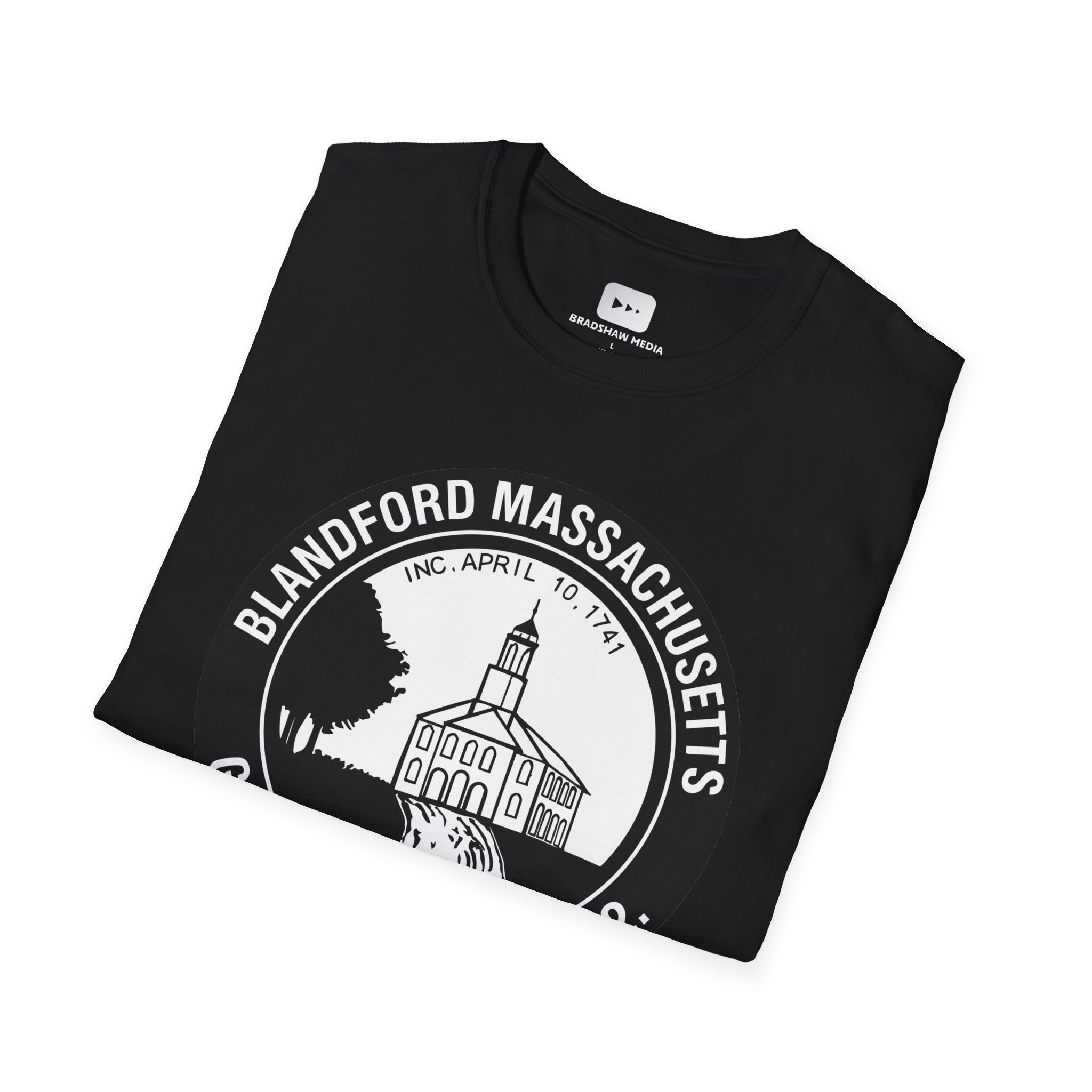 Blandford Massachusetts Town Seal T-Shirt