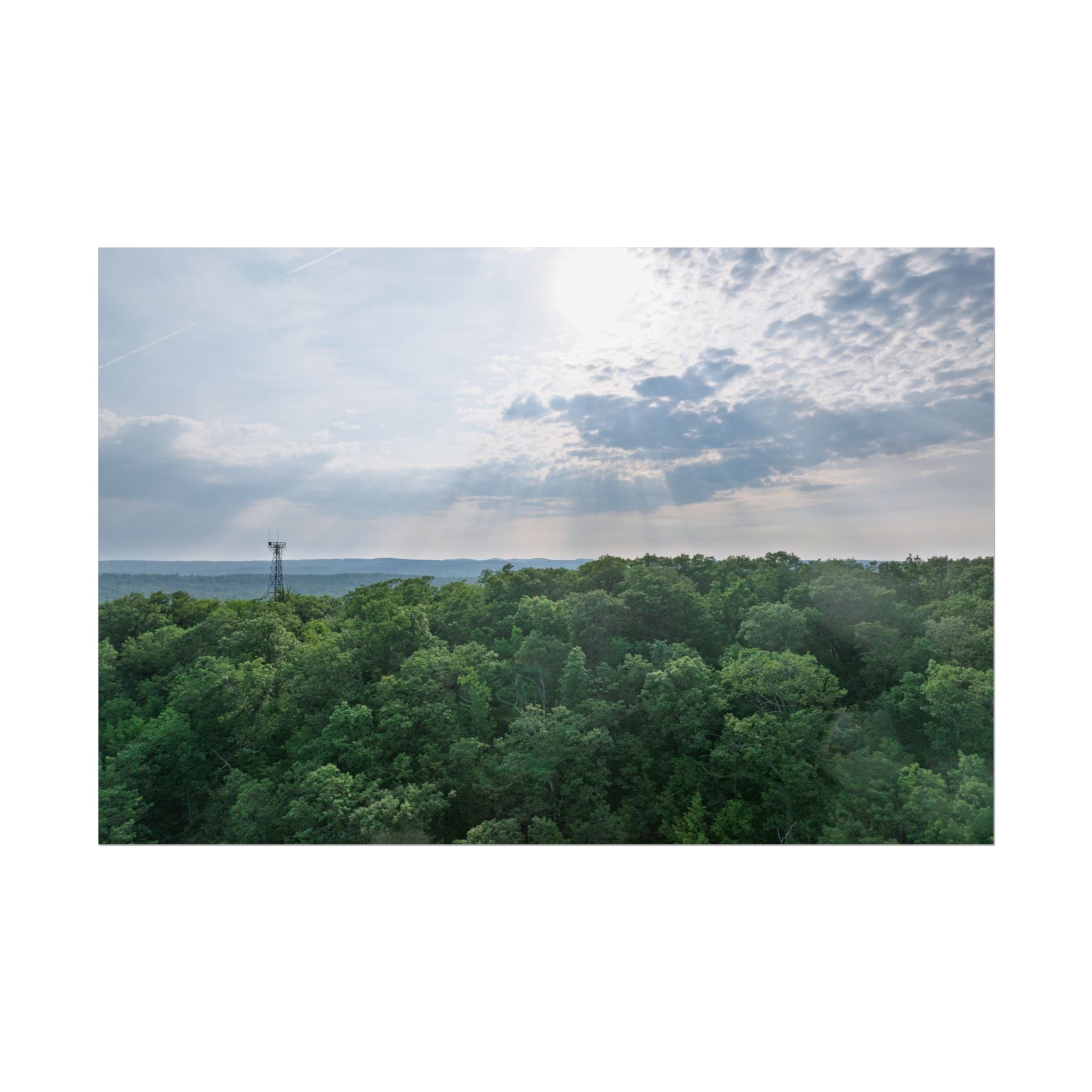 Firetower - Chester, MA - Rolled Poster